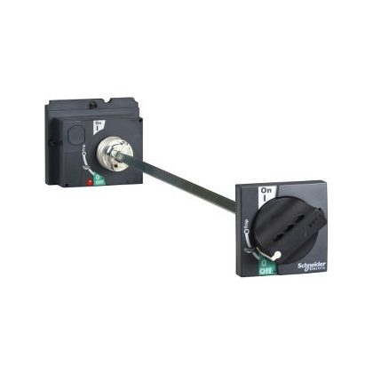   SCHNEIDER LV429338 Hosszabbított rotációs hajtás standard fekete kar