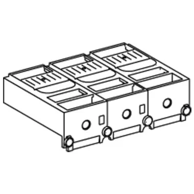 SCHNEIDER LV433683 1 3P rövid kapocstakaró