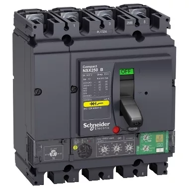 SCHNEIDER LV433822 Compact NSX250 4P 25k Micrologic 4.2 100 SCHNEIDER LV433822 Compact NSX250 4P 25k Micrologic 4.2 100