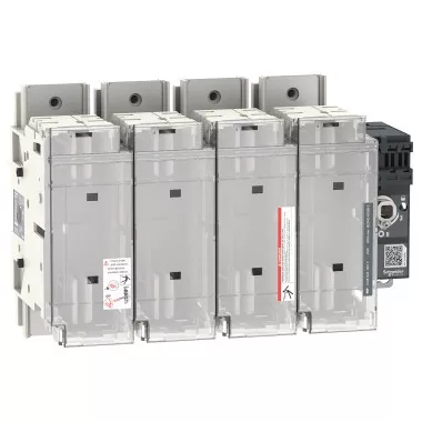 SCHNEIDER LV481444 FuPact GS SDF 400A 4P DIN 2 mellső vagy oldalsó vezérelhetőség