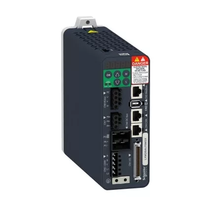   SCHNEIDER LXM28AU10M3X Lexium 28 szervohajtás, 1000 W, 1/3f, 230 VAC, 1x Modbus, 2x CANopen/CANmotion