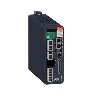 SCHNEIDER LXM28EU20M3X Lexium 28 szervohajtás, 2000 W, 1/3f, 230 VAC, 1x Modbus, 2x EtherCAT