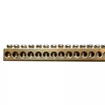 Földelő rézsín, 1000mm, 101x25 mm2