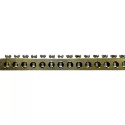 Földelő rézsín, 1000mm, 133x16 mm2