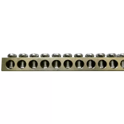 Földelő rézsín, 1000mm, 166x10 mm2