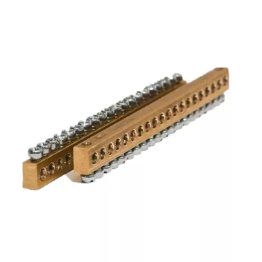 Földelő rézsín, 120mm, 20x10 mm2 Földelő rézsín, 120mm, 20x10 mm2