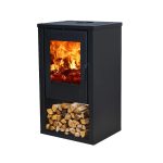 Leziter FLORES VÍZTERES SZILÁRD TÜZELÉSŰ KÁLYHA 15 KW