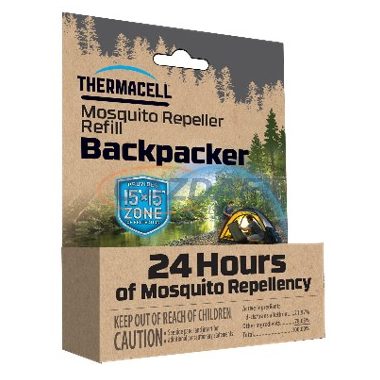 THERMACELL M-24 Backpacker "világjáró" készülékhez szúnyogriasztó lapkák (Thermacell M24)