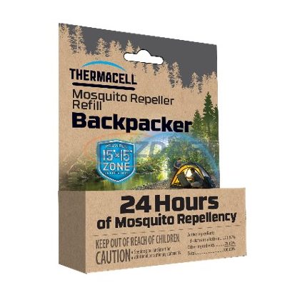   THERMACELL M-24 Backpacker "világjáró" készülékhez szúnyogriasztó lapkák (Thermacell M24)
