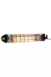 MOEL M766-NP Fiore Infrared heater 1200W, IP65, black, without cable