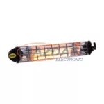   MOEL M767-N Fiore infra hősugárzó 1800W, fekete, kapcsolóval és vezetékkel