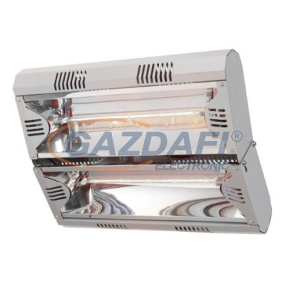   MOEL M792LGW Hathor infra hősugárzó 2x2000W 2x9A csökkentett fényerő, fehér IP65