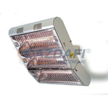   MOEL M793LGW Hathor infra hősugárzó 3x2000W 3x9A csökkentett fényerő, fehér IP65