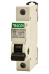 TRACON MB-1C-40 Kismegszakító, 1 pólus, C karakterisztika 40A, 4,5 kA TRACON MB-1C-40 Kismegszakító, 1 pólus, C karakterisztika 40A, 4,5 kA
