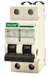TRACON MB 2P 20A C Kismegszakító, 2 pólus, C karakterisztika 20A, 4,5 kA (MB 2P C20A) TRACON MB 2P 20A C Kismegszakító, 2 pólus, C karakterisztika 20A, 4,5 kA (MB 2P C20A)