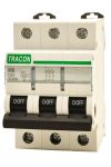 TRACON MB-3C-63 Kismegszakító, 3 pólus, C karakterisztika 63A, 4,5 kA