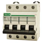   TRACON MB 4P 32A C Kismegszakító, 4 pólus, C karakterisztika 32A, 4,5 kA (MB 4P C32A)