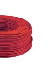 Cablu/conductor electric MCU 1,5mm2 sarma de cupru solid rosu H07V-U