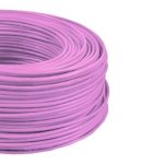  Cablu/conductor electric MCU 1,5mm2 sarma de cupru solid roz H07V-U