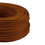 MCU 1mm2 copper wire solid brown H05V-U