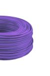 Cablu/conductor electric MCU 1mm2 cu sarma de cupru solid violet H05V-U