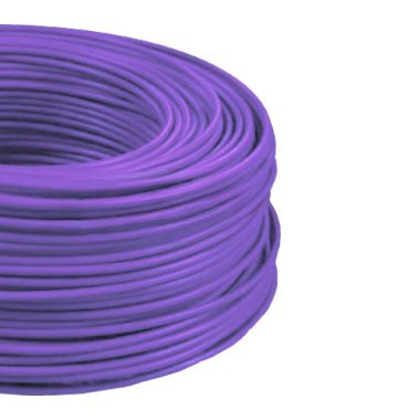 MKH 0,5mm2 spun copper wire purple H05V-K