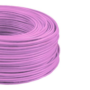 MKH 0,75mm2 spun copper wire pink H05V-K