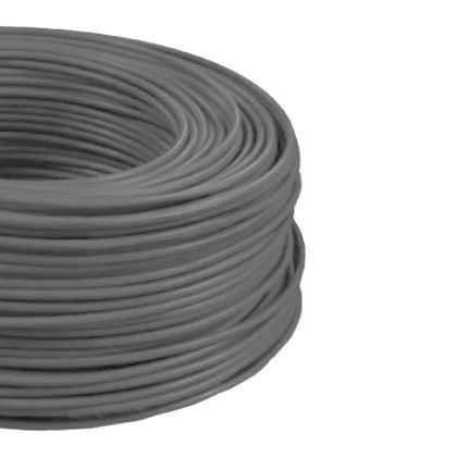 MKH 0,75mm2 spun copper wire gray H05V-K