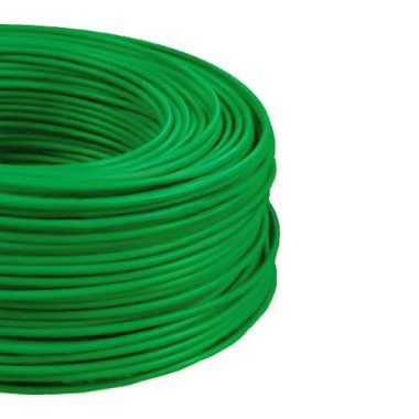 MKH 0,75mm2 spun copper wire green H05V-K