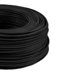   Cablu/conductor electric MCU 10mm2 sarma de cupru solid negru H07V-U
