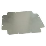 TRACON MD-SZL2 Galvanizált szerelőlap MD-dobozokhoz 228×179mm