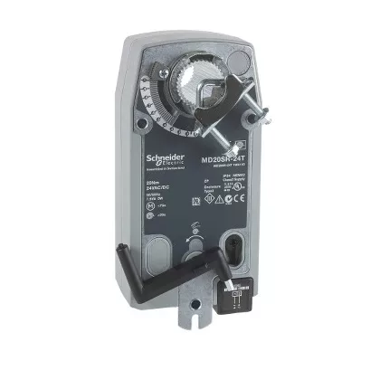 SCHNEIDER MD20SR-24M Rugóvisszatérítéses zsalumozgató/2-10 V/20 Nm/24VAC