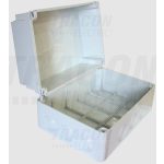   TRACON MD312318 Plastic box, lightweight, light gray, with full lid 310 × 230 × 180mm, IP55