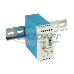   Mean Well MDR-40-24 Mini, DIN sínre szerelhető kapcsolóüzemű tápegység 40 W, 24 V