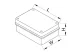 TRACON MED15117 Elektronikai doboz, világos szürke, teli fedéllel 150×110×70mm, IP54
