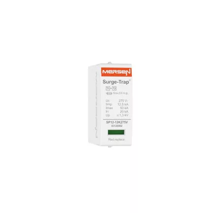   MERSEN 83120000 SP12-12K75V Túlfeszültség levezető betét 1+2.típus , 60V, 1P