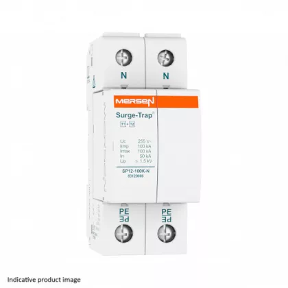   MERSEN 83120110 STPT12-50K-N Túlfeszültség levezető 1+2.típus , nulla, 1P, 50kV