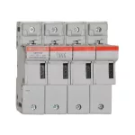   MERSEN D331042A CMS14 (14x51)     3p. + N MODULOSTAR - cilinderbiztosító szakaszoló kapcsoló MODULOSTAR CMS14, kijelző nélkül