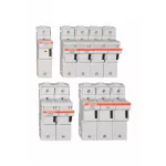   MERSEN H331092C CMS22 (22x58)     1p. + N MODULOSTAR - cilinderbiztosító szakaszoló kapcsoló MODULOSTAR CMS22, kijelző nélkül