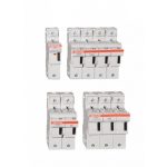   MERSEN M331050C CMS14 (14x51)     1p. + N MODULOSTAR - cilinderbiztosító szakaszoló kapcsoló MODULOSTAR CMS14, kijelzővel