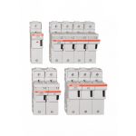   MERSEN N1001455A CMS22 (22x58)     3p. + N MODULOSTAR - cilinderbiztosító szakaszoló kapcsoló MODULOSTAR CMS22, kijelzővel