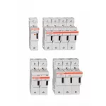   MERSEN Q331007A CMS14 (14x51)     3p. + N MODULOSTAR - cilinderbiztosító szakaszoló kapcsoló MODULOSTAR CMS14, kijelzővel