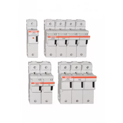   MERSEN W1001462C CMS22 (22x58)     1p. + N MODULOSTAR - cilinderbiztosító szakaszoló kapcsoló MODULOSTAR CMS22, kijelzővel