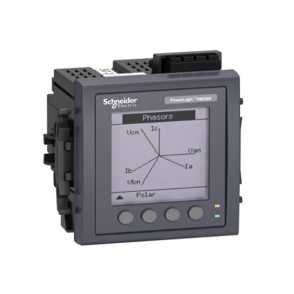 SCHNEIDER METSEPM5561 PM5561 Teljesítménymérő, MID, Modbus és Ethernet, memória, 4 DI / 2 DO, riasztások, 100-480 V AC