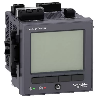 SCHNEIDER METSEPM8210 PM8210 hálózatanalizátor,integrált kijelző 24VDC