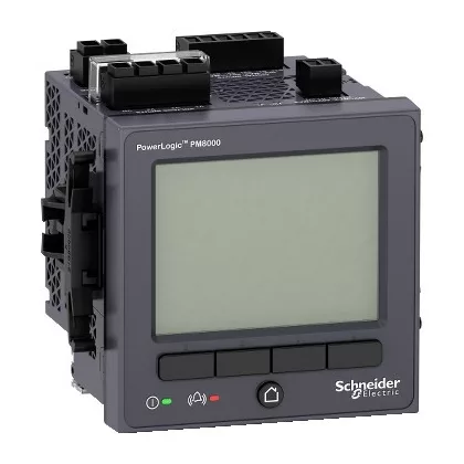 SCHNEIDER METSEPM8210 PM8210 hálózatanalizátor,integrált kijelző 24VDC