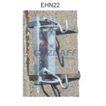   METZ EHN22 Könnyű horog és elágazó négyzetoszlopra tűzihorganyzott acél, szalagrögzítéshez