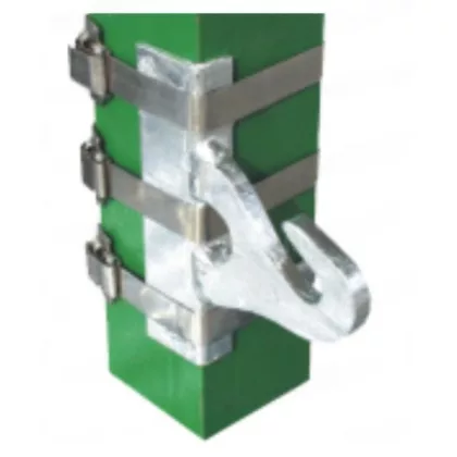   METZ HSB160 Átfeszítő horog szögvasra tűzihorganyzott acél, szalagrögzítéshez