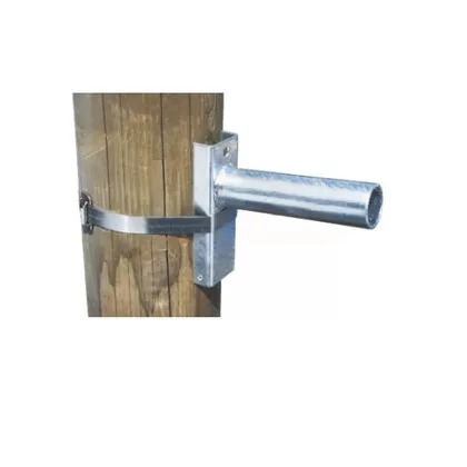   METZ LK060 Lámpakar köroszlopra Ø60x160 mm, tűzihorganyzott acél