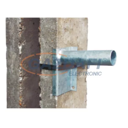   METZ LN060 Lámpakar négyzetoszlopra Ø60x160 mm, tűzihorganyzott acél